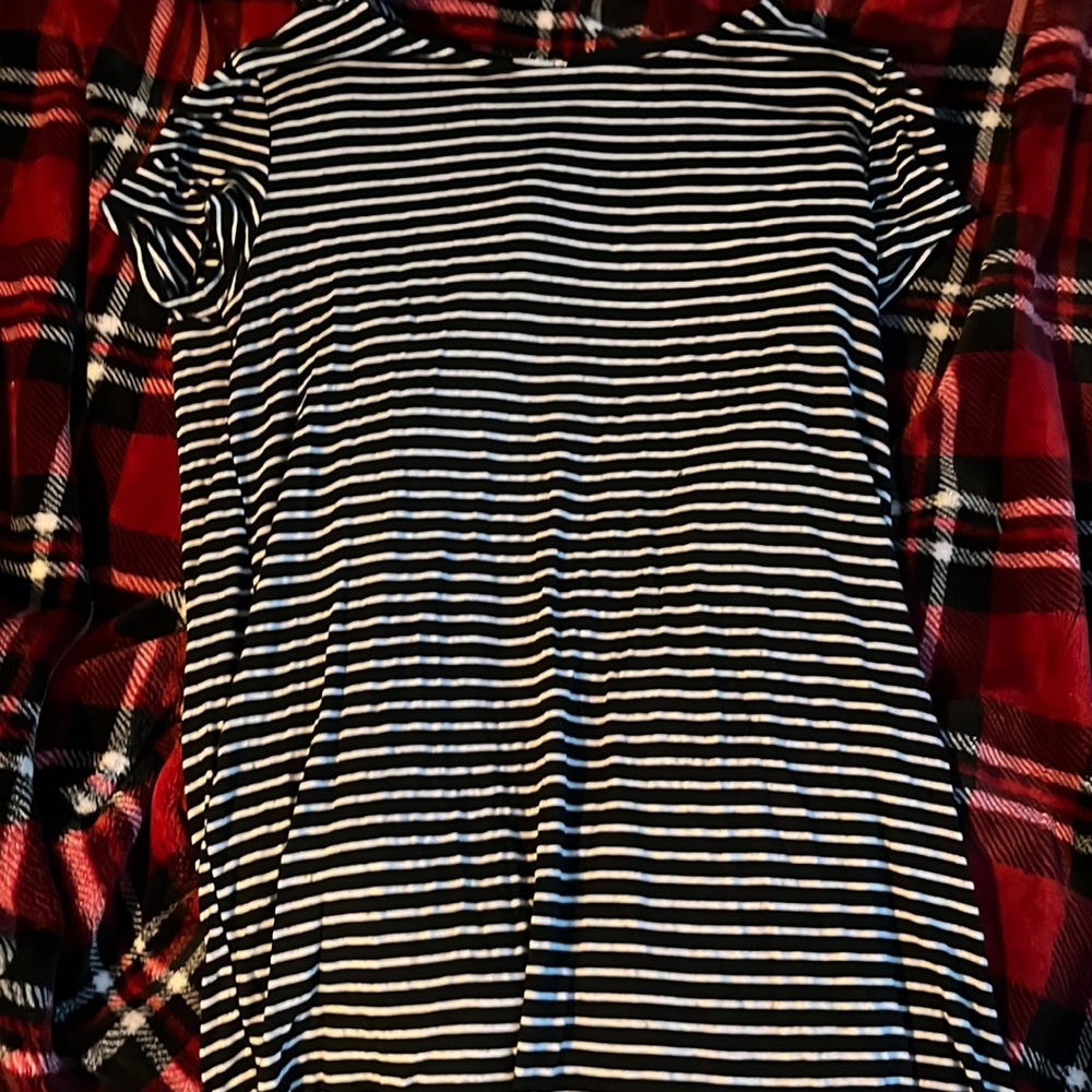 striped tshirt dress